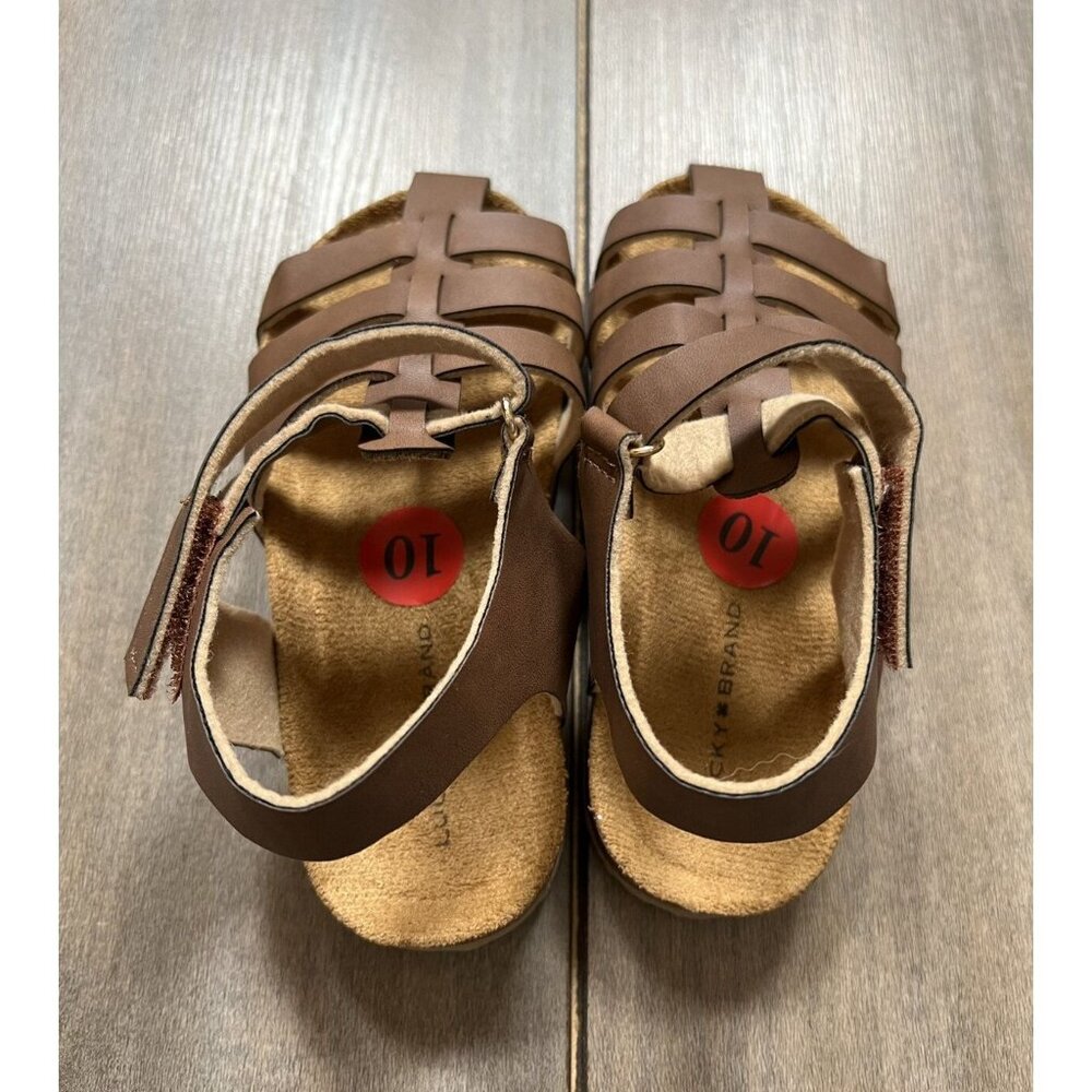 Kids Lucky Brand Sandals *FLAW* - Picture 5 of 7